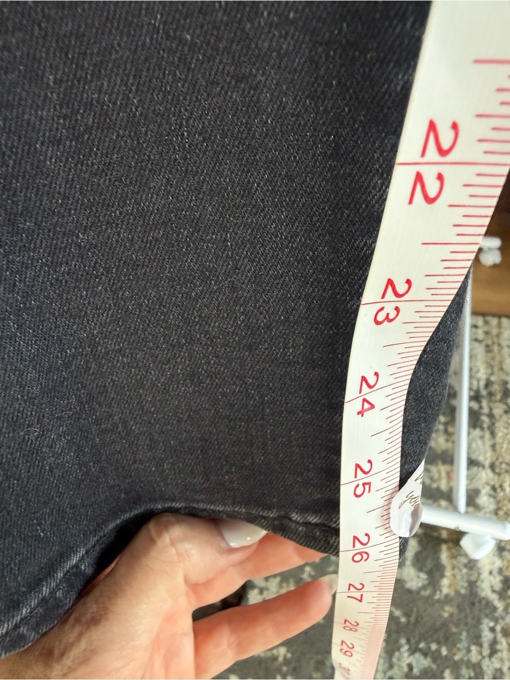 Black Women's Jeans - Slim Fit - Picture 5 of 6